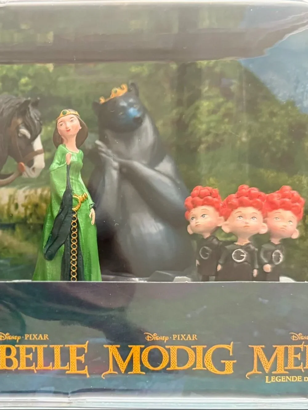 Disney Store Pixar Brave Merida Figurine Set Brand New Unopened
